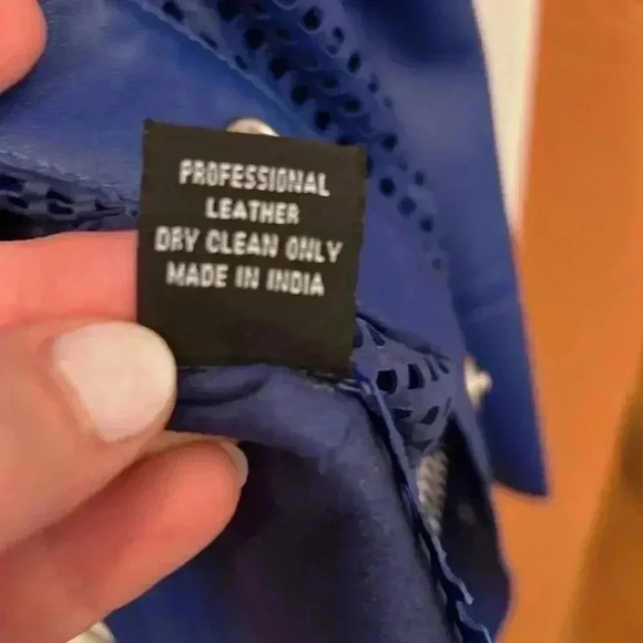 J ENVIE 100% Lamb Leather Jacket-Sz M - Picture 8 of 8